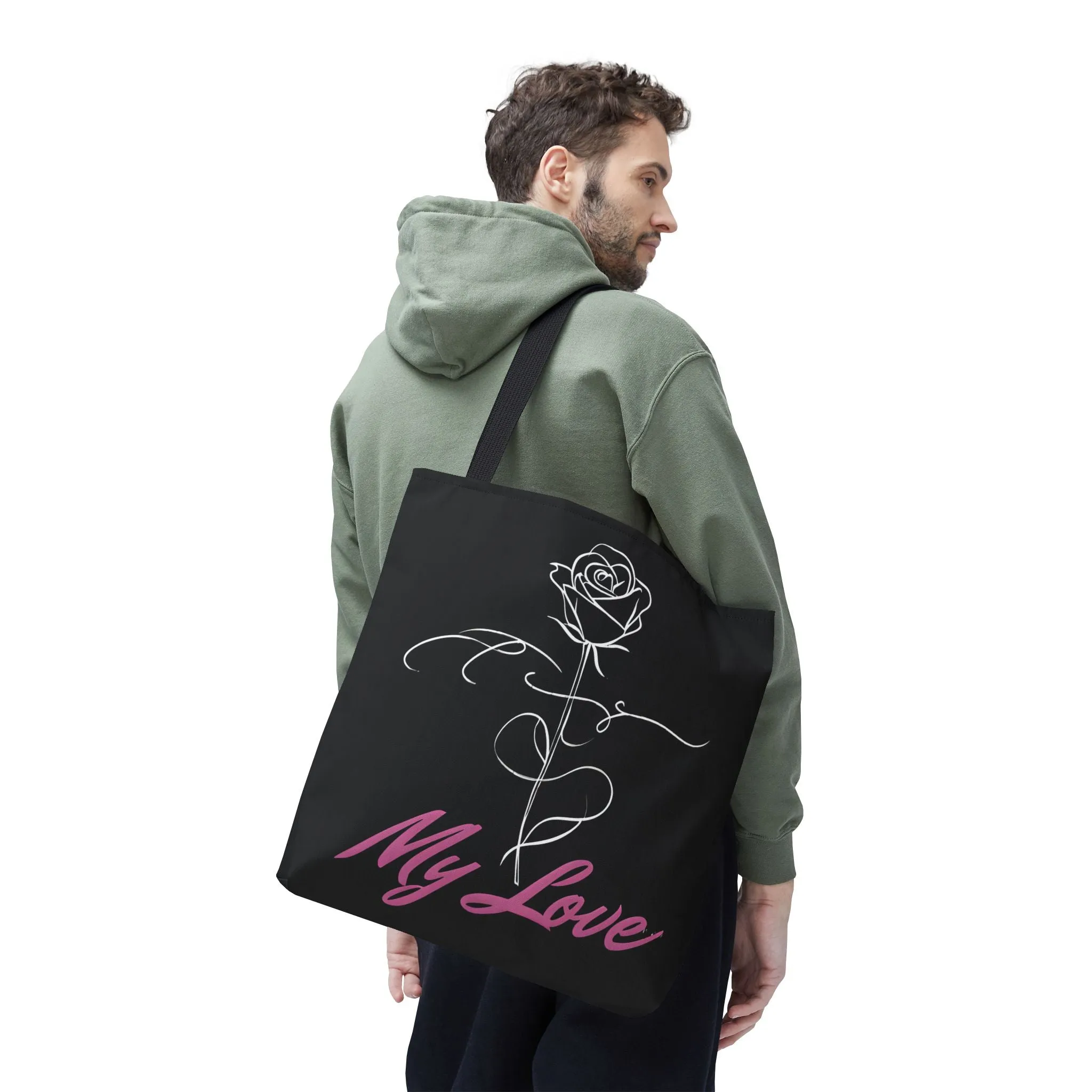 Romantic My Love Tote Bag (AOP)