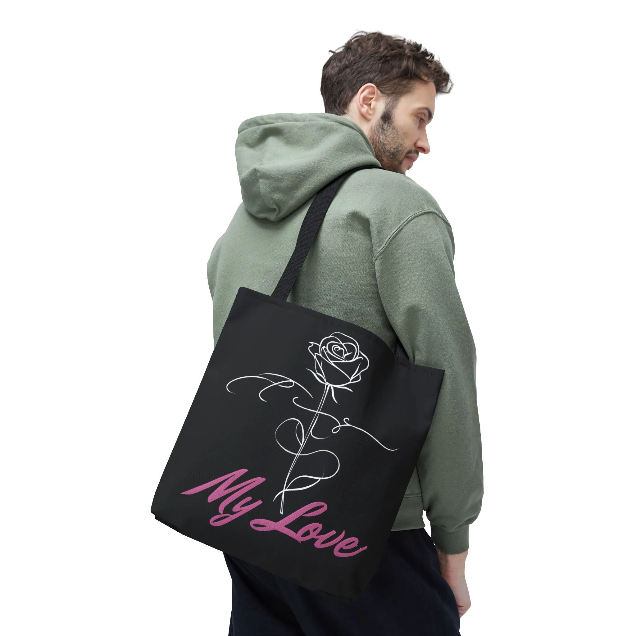 Romantic My Love Tote Bag (AOP)