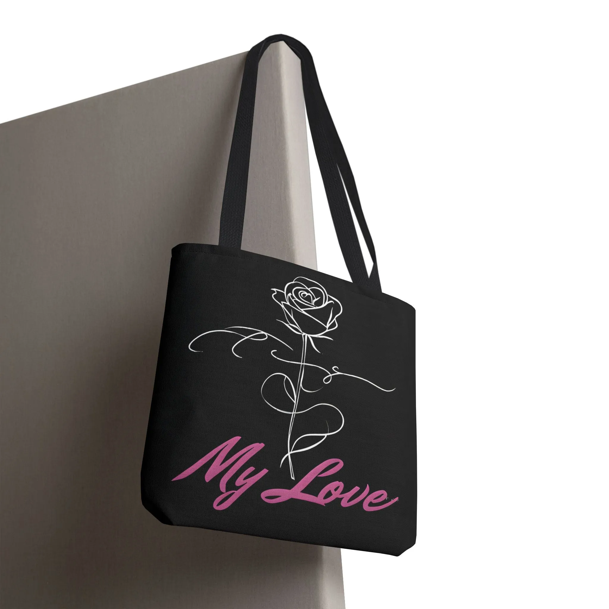 Romantic My Love Tote Bag (AOP)