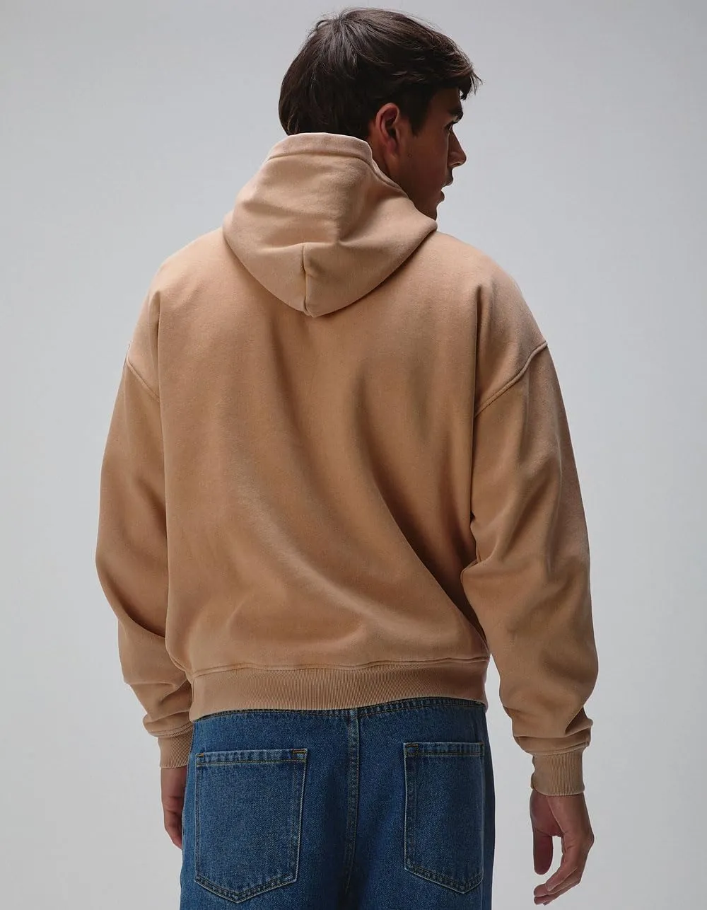 Rsq Mens Washed Oversized Hoodie