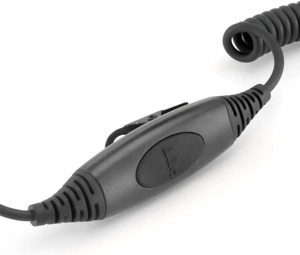 Rugged Radios Lightweight Behind The Head Headset with Adaptor Cable for Racing Radios Compatiable Retevis RT68 RA89 RA79 Baofeng UV-5R F8HP 5RM RH5R V3 R1 GMR2 RDH16 and Kenwood