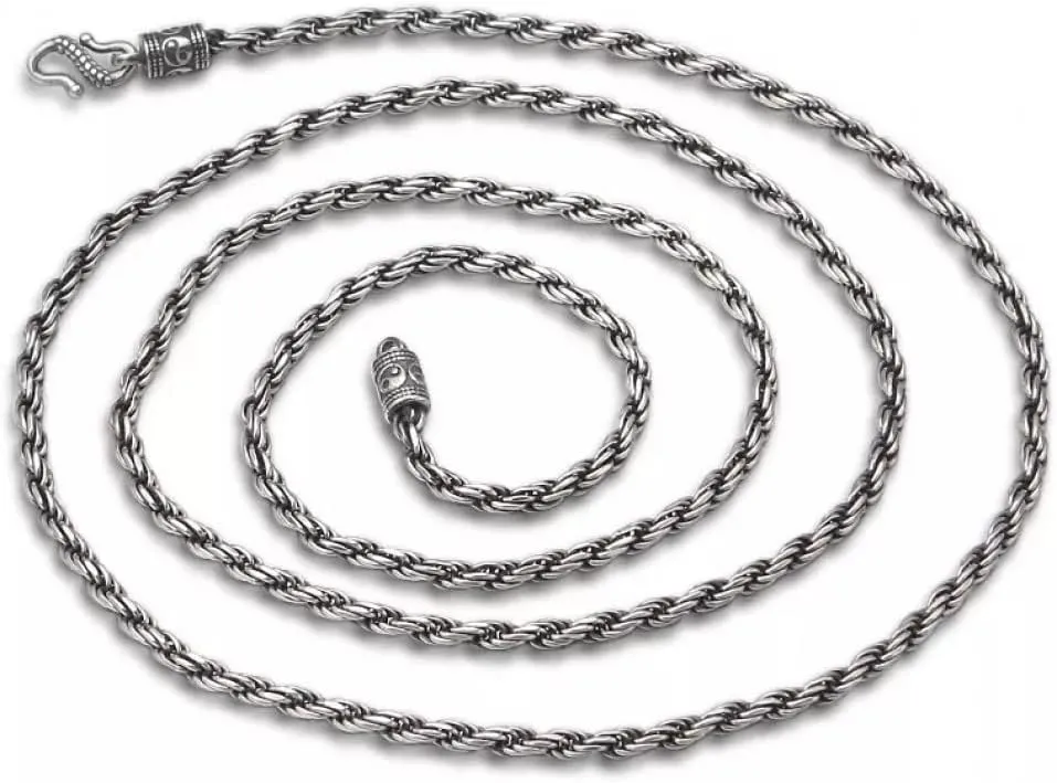 s925 Necklaces 1.8mm Chain Men Jewelry accessorice Solid Chain jewelries Necklaces