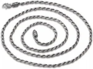 s925 Necklaces 1.8mm Chain Men Jewelry accessorice Solid Chain jewelries Necklaces