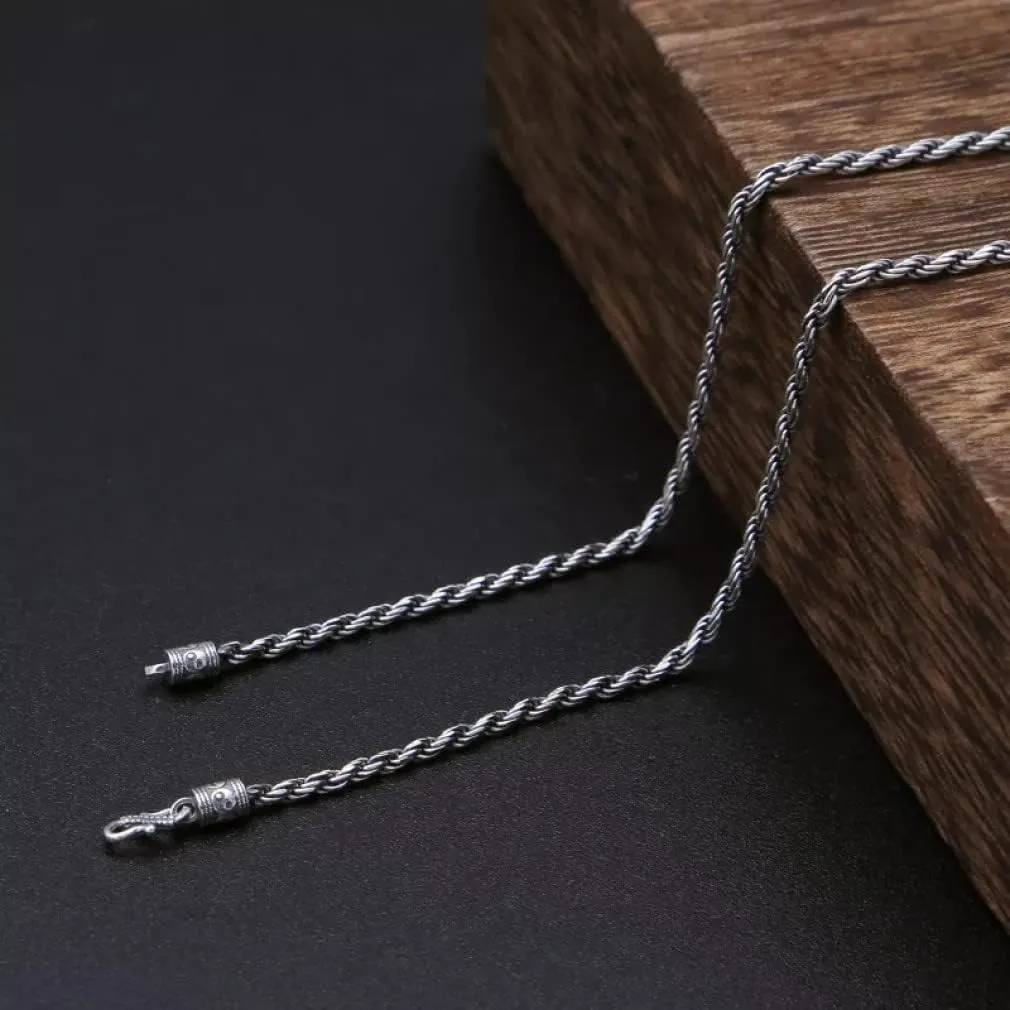 s925 Necklaces 1.8mm Chain Men Jewelry accessorice Solid Chain jewelries Necklaces