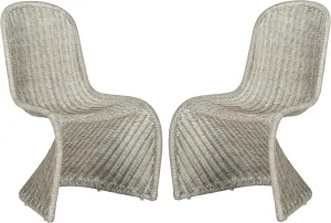 SAFAVIEH Home Collection Tana Wicker Side Chair