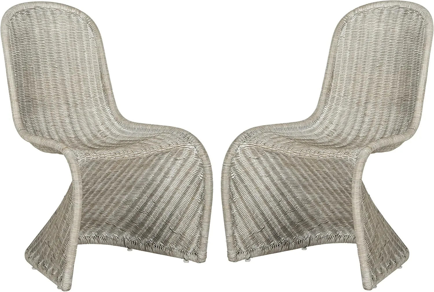 SAFAVIEH Home Collection Tana Wicker Side Chair