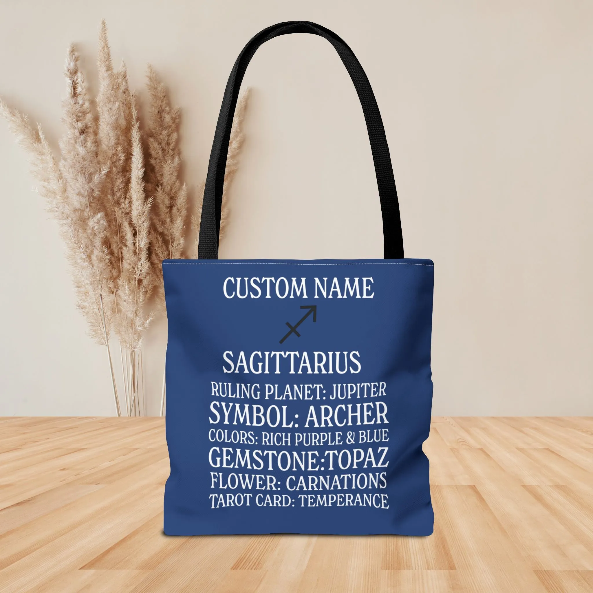 SAGITTARIUS Weekender Bag with Custom Name