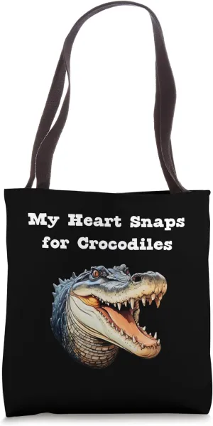 Salt Water Crocodile Tote Bag