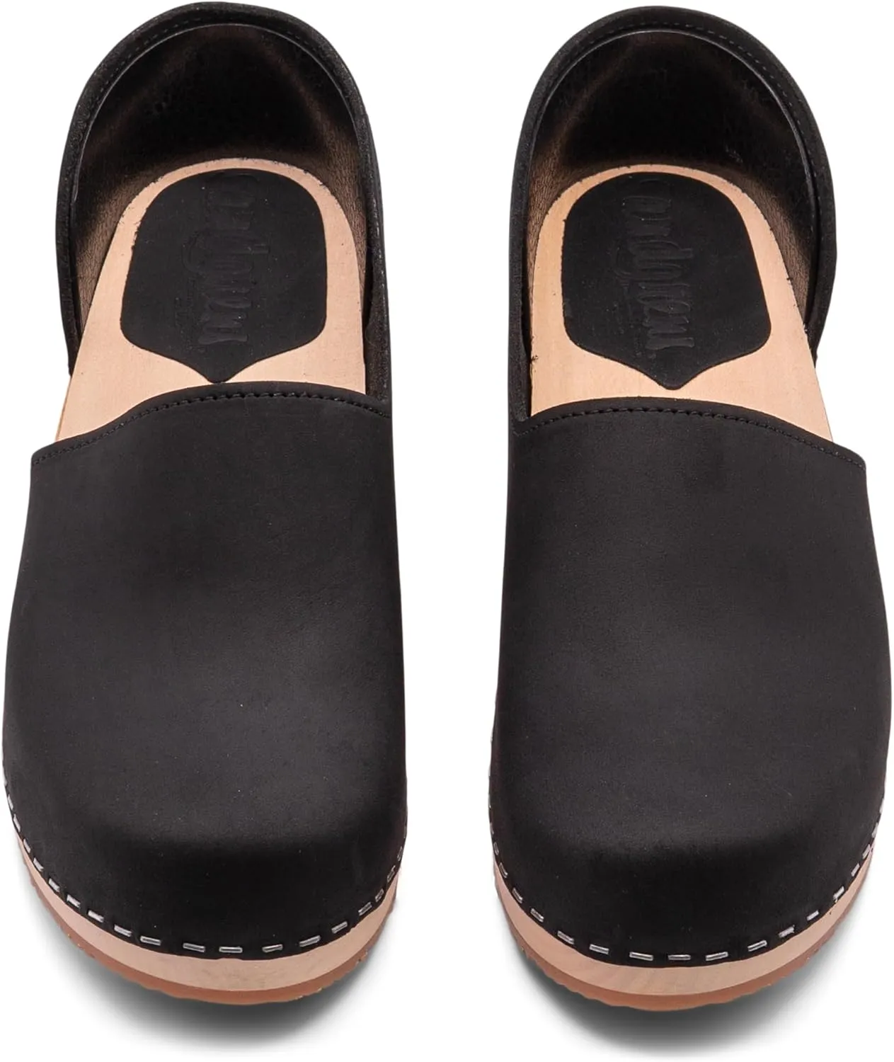 Sandgrens Handmade Swedish Wood Closed-Back Clogs for Women | Brett Low