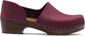 Sandgrens Handmade Swedish Wood Closed-Back Clogs for Women | Brett Low