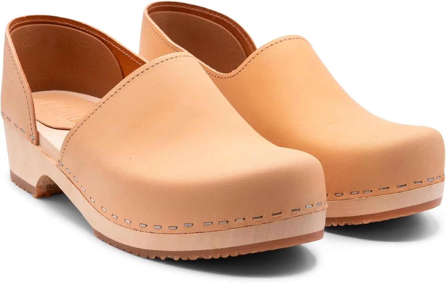 Sandgrens Handmade Swedish Wood Closed-Back Clogs for Women | Brett Low