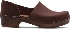 Sandgrens Handmade Swedish Wood Closed-Back Clogs for Women | Brett Low
