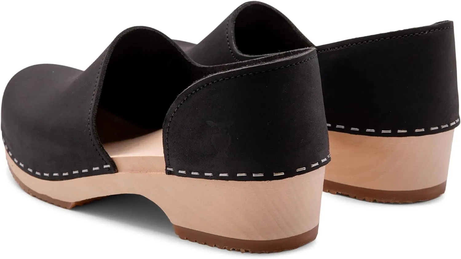 Sandgrens Handmade Swedish Wood Closed-Back Clogs for Women | Brett Low