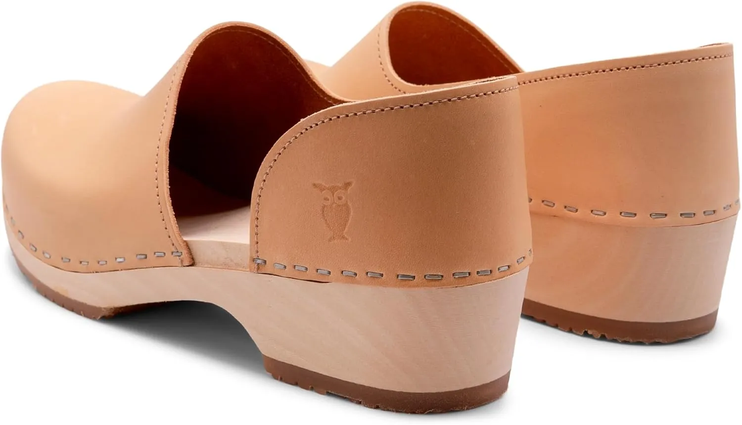 Sandgrens Handmade Swedish Wood Closed-Back Clogs for Women | Brett Low