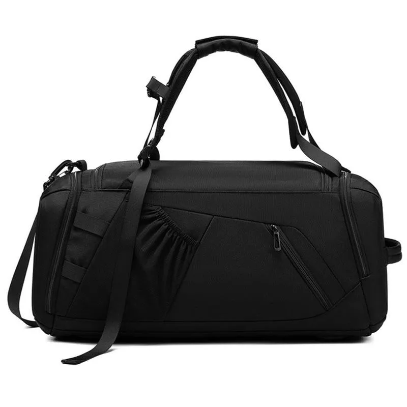 Separate Wet / Dry Large Gym Bag - Blue