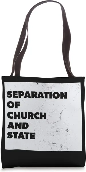 Separation of Church and State Reproductive Rights Tote Bag