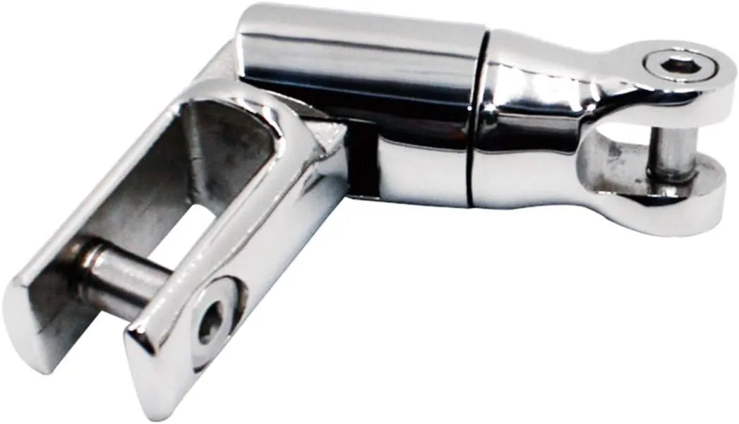 SHENGHUISS Heavy Duty Boat Anchor Chain Swivel Connector 316 Stainless SteelMulti-Directional Anchor Roller (2 Sizes)