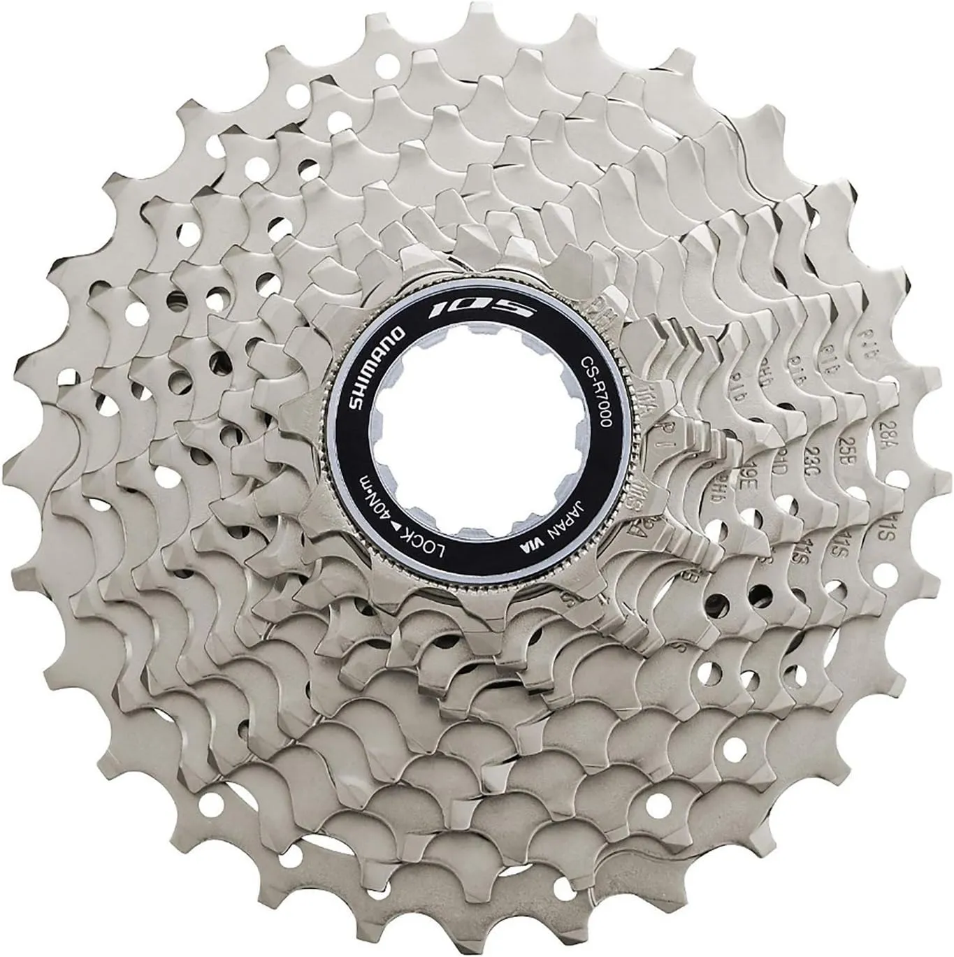 Shimano cs-r7000 Sprocket Cassette, Unisex Adult, Unisex-Adult
