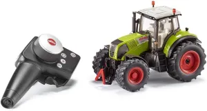 Siku 6882, Claas Axion 850 Tractor, Radio Controlled, 1:32, Includes Remote Control, Metal/Plastic, Green, Battery Operated, Compatible with attachments