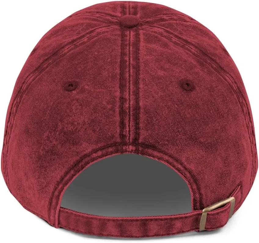 Silly Goose Hat (Embroidered Vintage Cotton Twill Cap) Funny Cartoon Goose Hats