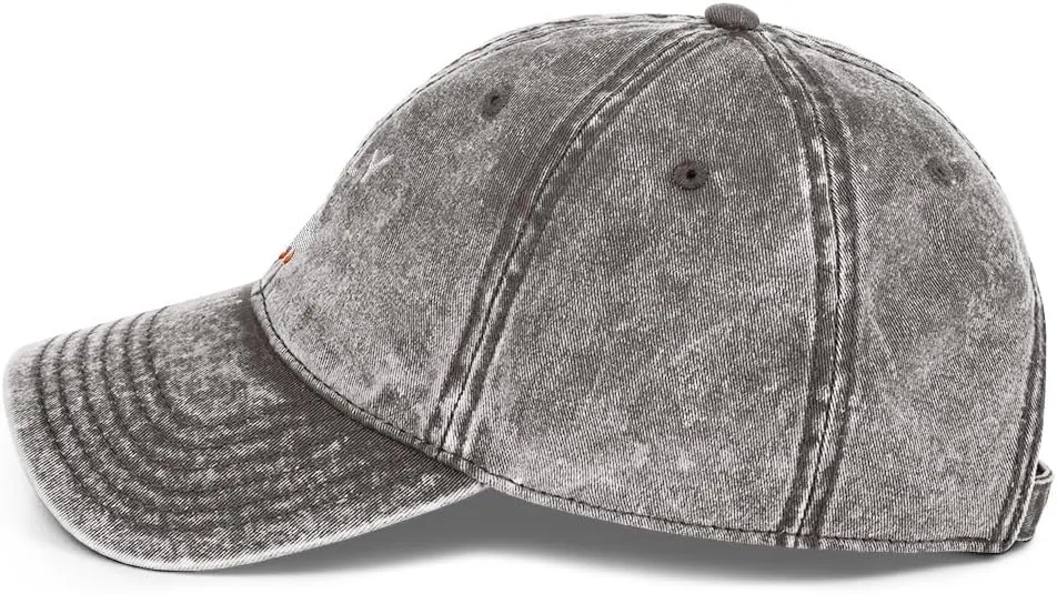 Silly Goose Hat (Embroidered Vintage Cotton Twill Cap) Funny Cartoon Goose Hats