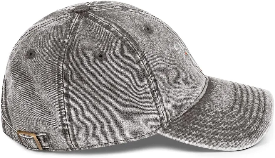 Silly Goose Hat (Embroidered Vintage Cotton Twill Cap) Funny Cartoon Goose Hats