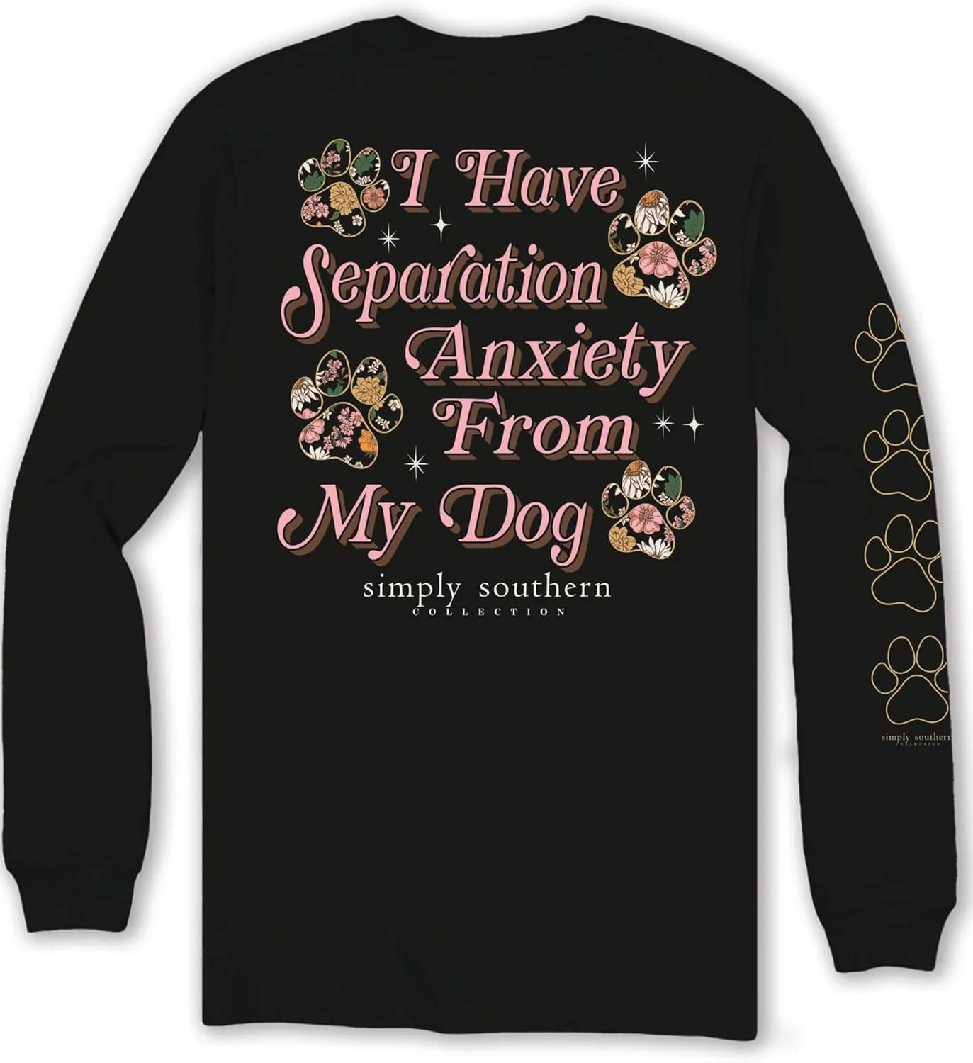 Simply Southern I Have Separation Anxiety from My Dog - Youth Long Sleeve Collection