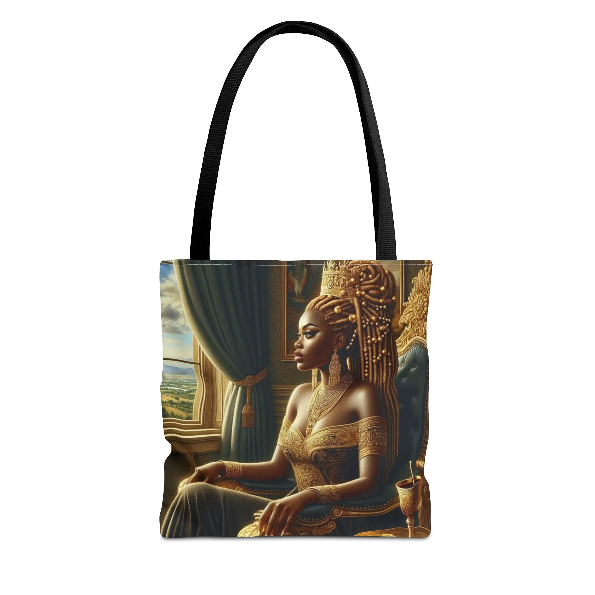 Sitting Queen Tote Bag (AOP) #T6
