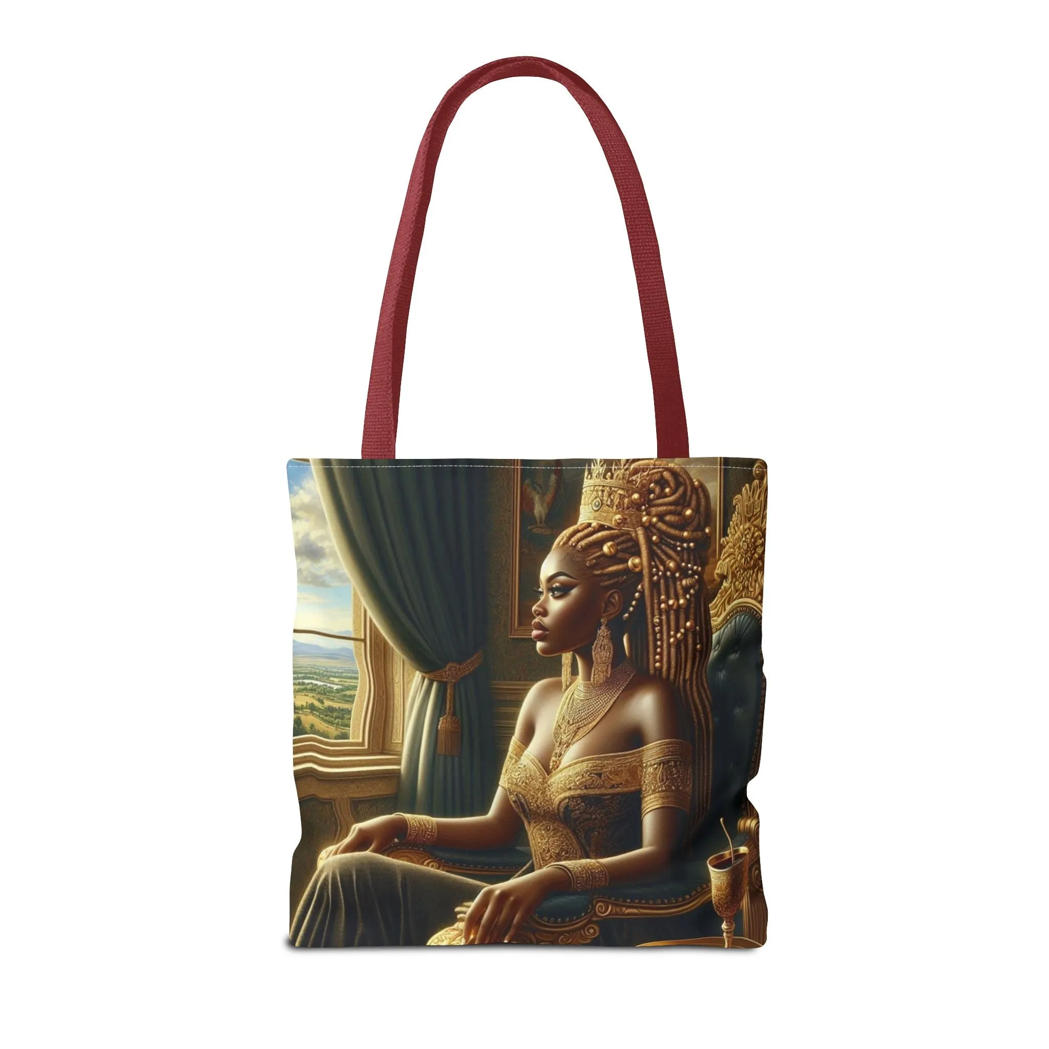 Sitting Queen Tote Bag (AOP) #T6