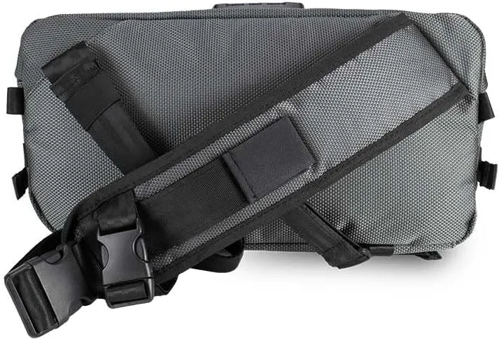 Skunk Sling Smell Proof Bag Medium w/Combo Lock (Metal Gray)