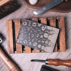 Slim fold card wallet