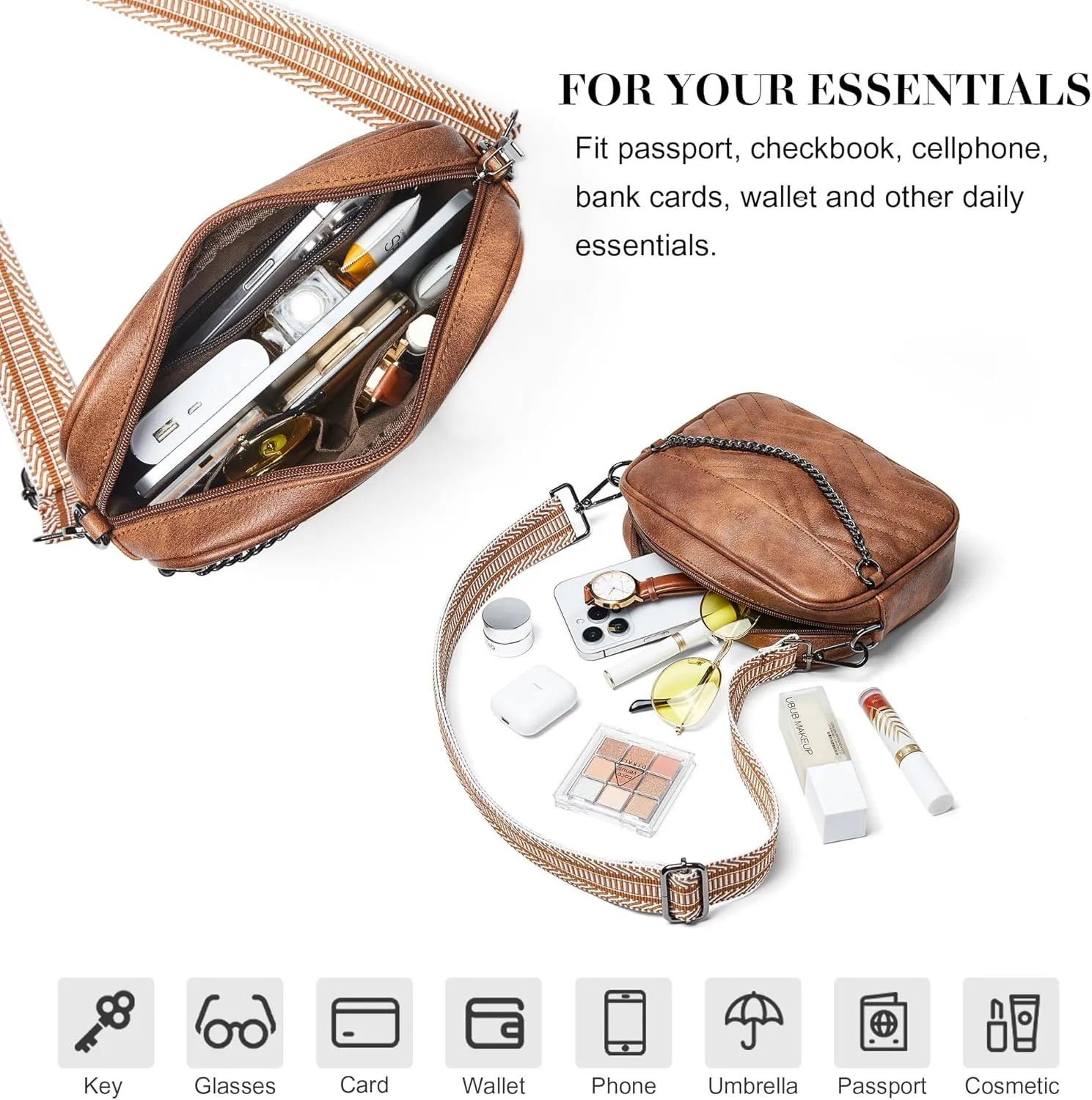 Sling Bag for Women - Crossbody & Fanny Pack for Shopping Travel
