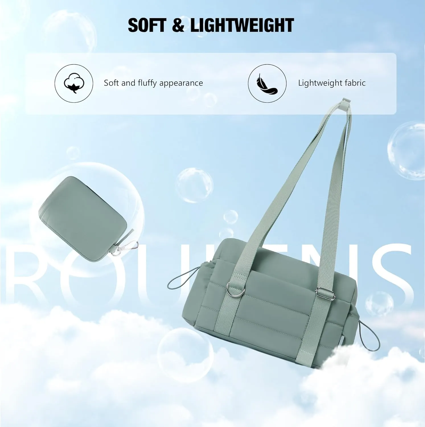 Small Gym Bag for Women 2 Set Mini Gym Duffle Bag with Wet Compartment and Coin Wallet, Gym Tote Bag for Workout/Sport/Travel
