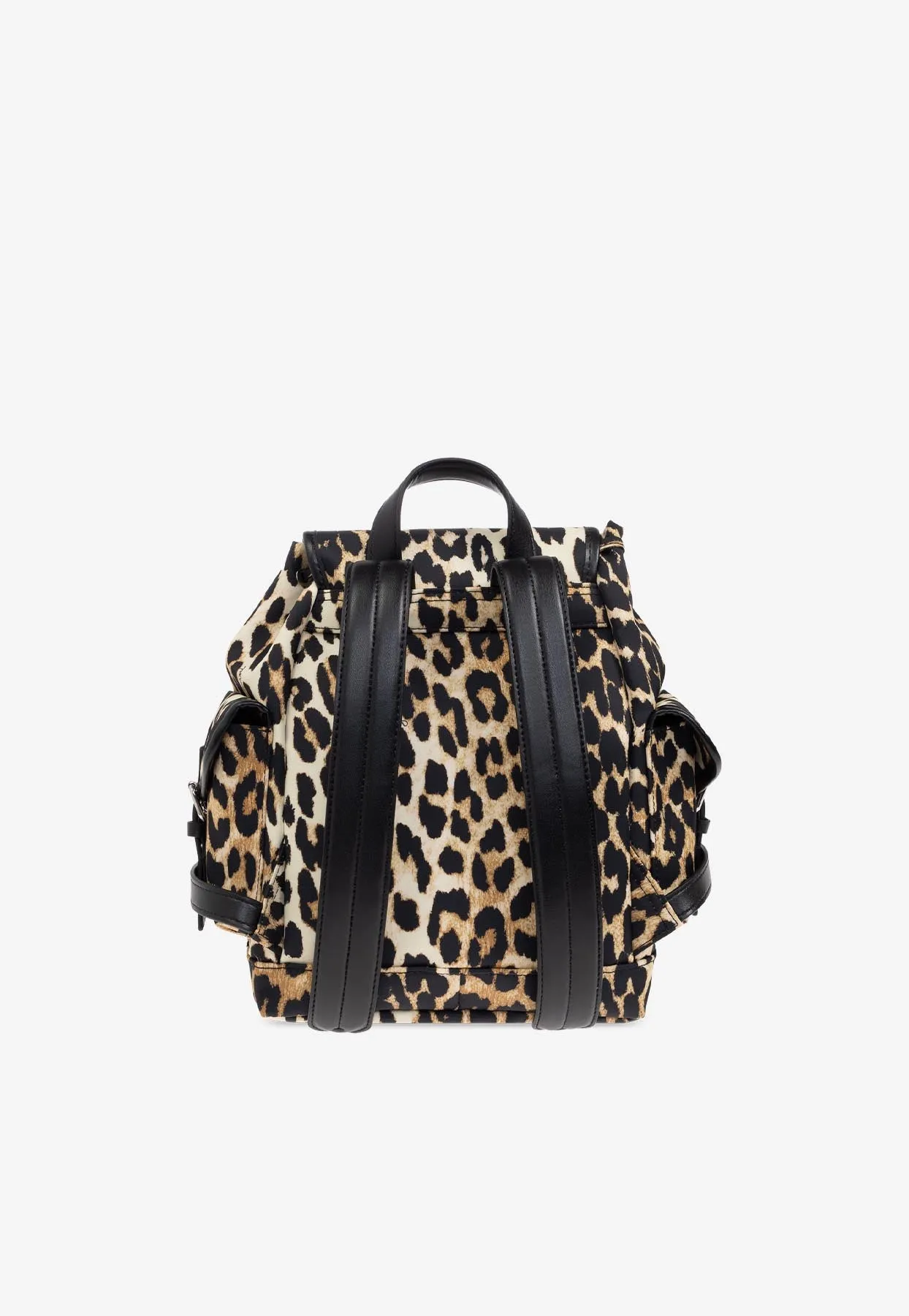 Small Leopard Print Bucky Backpack