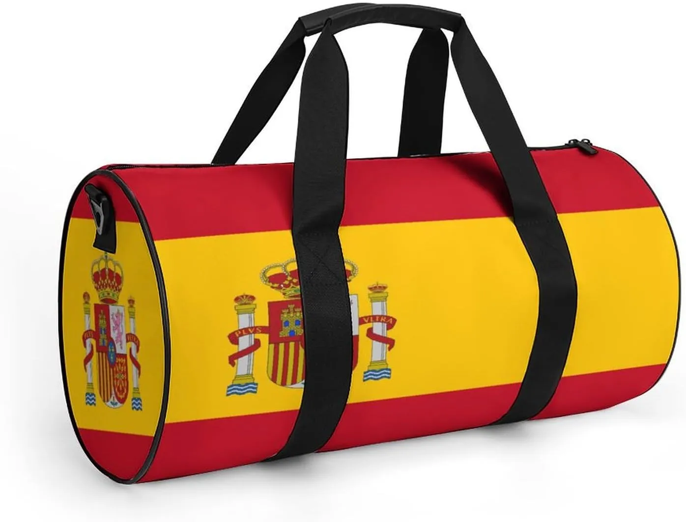 Spain Flag Large Capacity Sports Duffel Bag for Gym Travel Weekend for Men Women