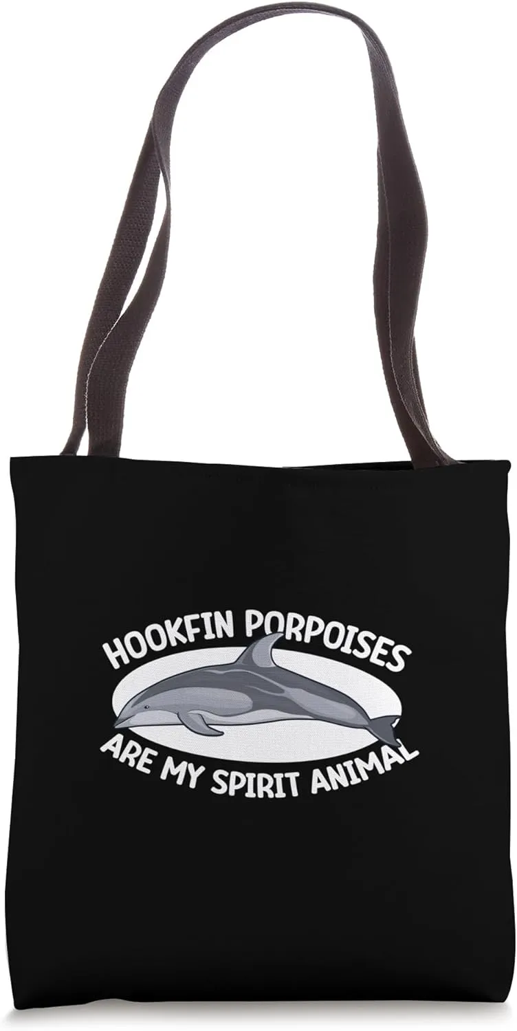 Spirit Animal Pacific White-Sided Dolphin Tote Bag