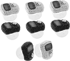 Sports Lap Counter Digital Finger Counter Resettable Mini Clicker for Golf Knitting Handheld Electronic Tally Clicker