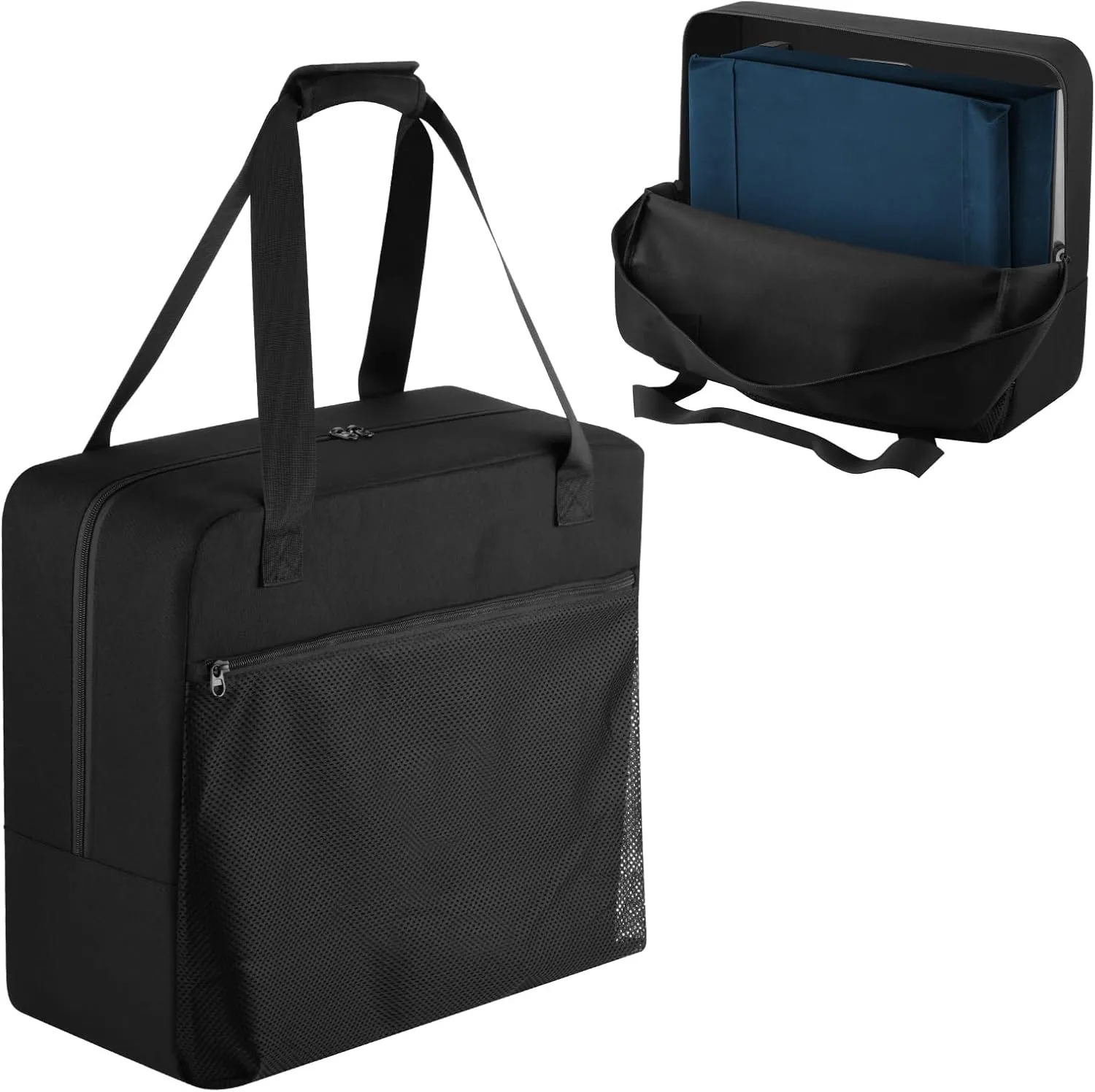 Stadium Seat Carry Bag Bleacher Chair Storage Bag Folding Padded Stadium Chair Organizer Portable Seat Cushion Tote Bag for Camping Beach Travel Concerts Sporting Events