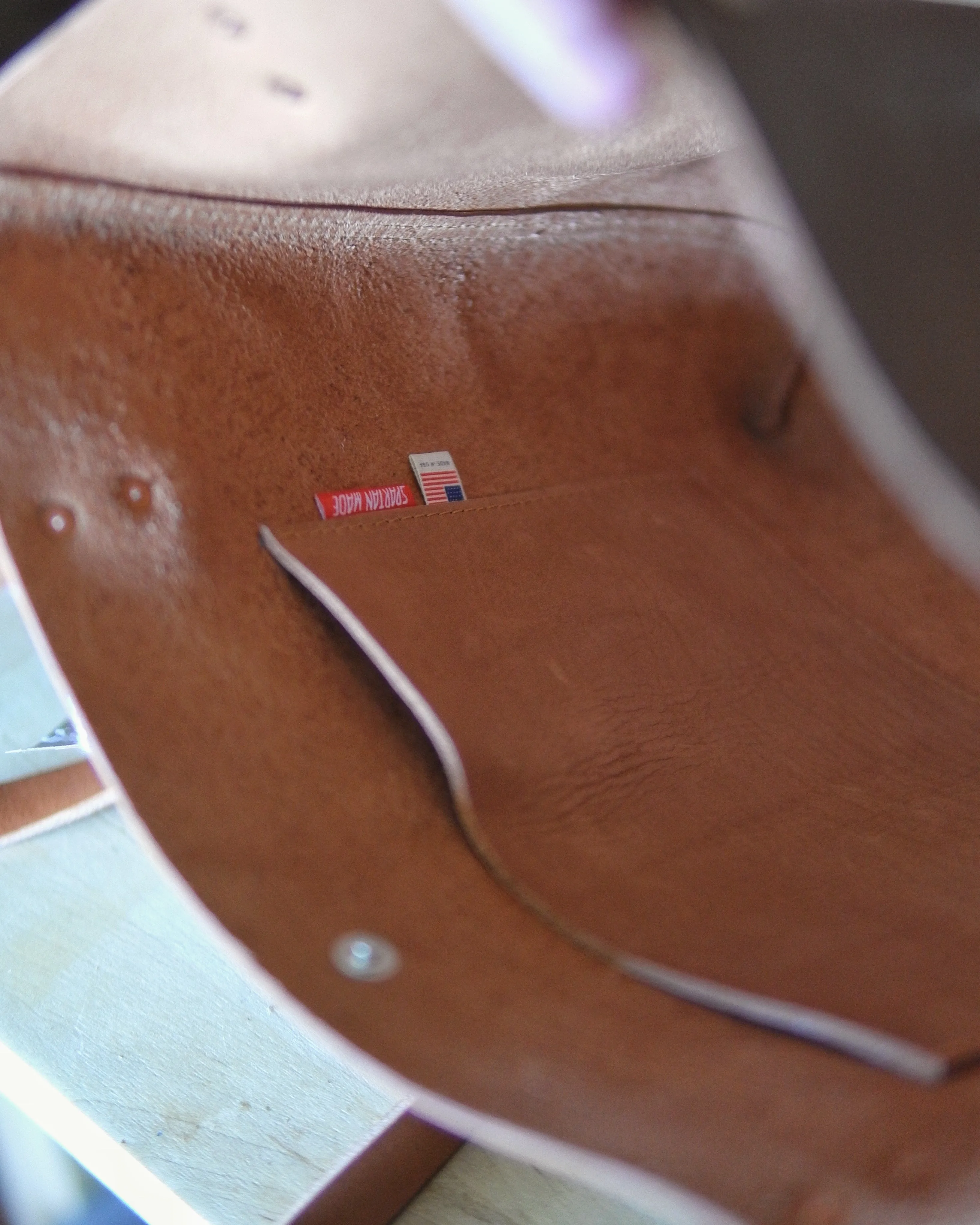 Station Tote - Caramel Shoulder