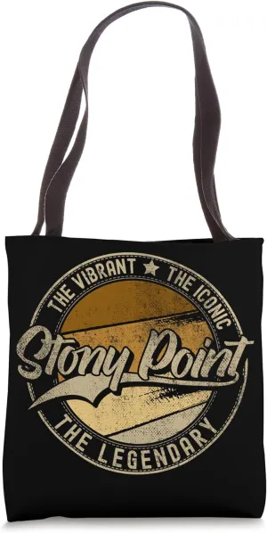 Stony Point NY | New York | Vintage Distressed Tote Bag