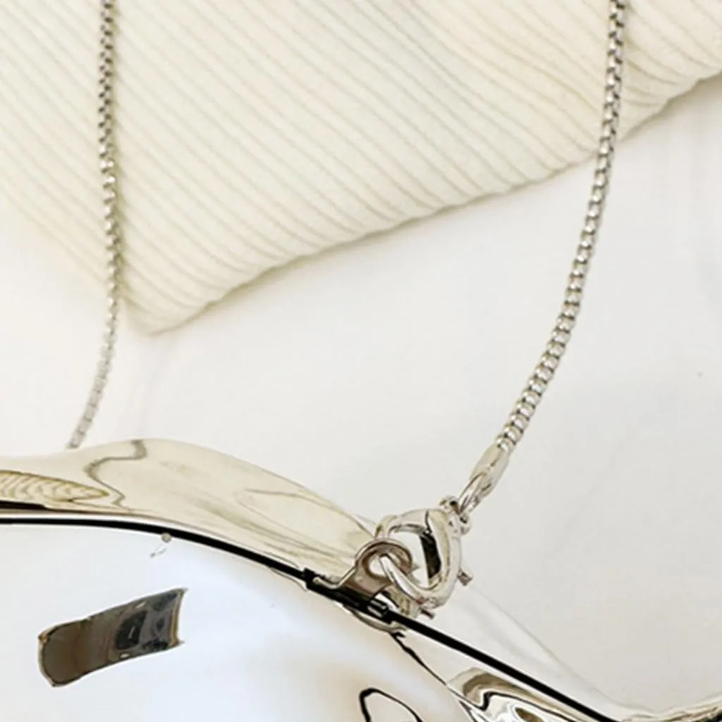 Stylish Candy Shaped Evening Purse Stylish Banquet Handbag Acrylic Shoulder Bag For Wedding And Cocktail Parties