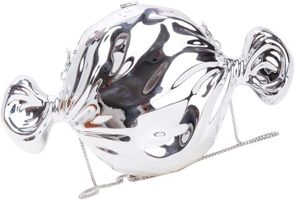 Stylish Candy Shaped Evening Purse Stylish Banquet Handbag Acrylic Shoulder Bag For Wedding And Cocktail Parties