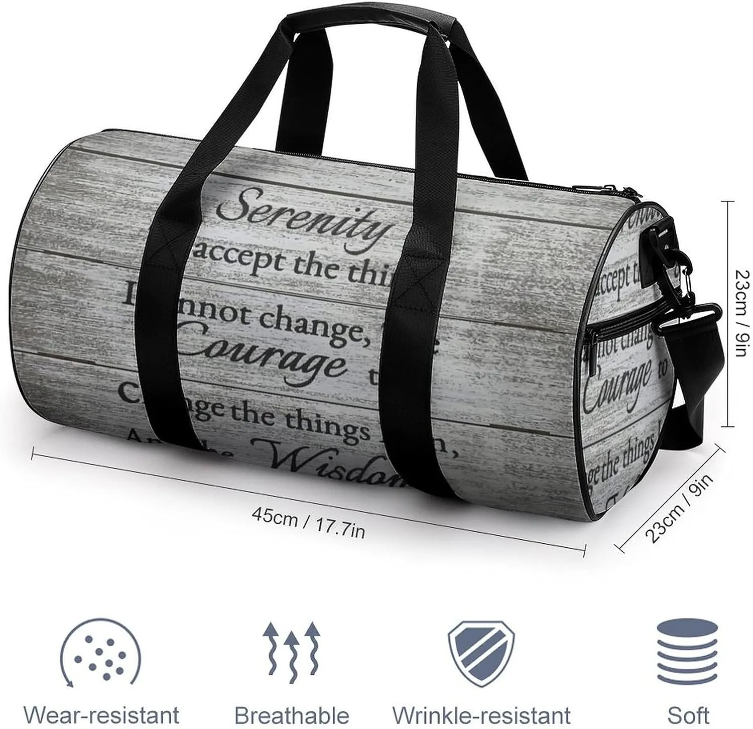 Summer Gold Pineapple Fitness Bag Waterproof And Stain Resistant Suitable for Unisex