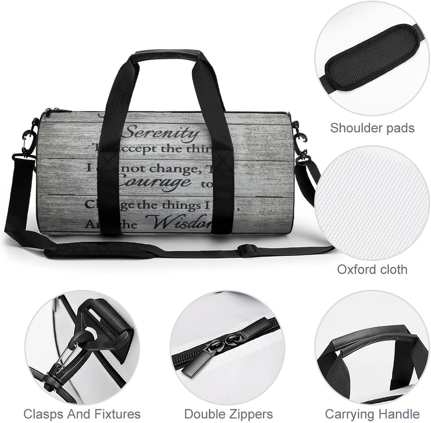 Summer Gold Pineapple Fitness Bag Waterproof And Stain Resistant Suitable for Unisex