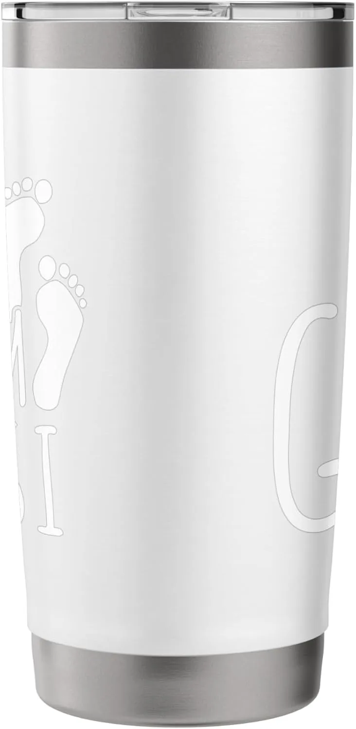 Team Gassi T-Shirt for Walking Jogging Morning Round Slogan Stainless Steel Insulated Tumbler