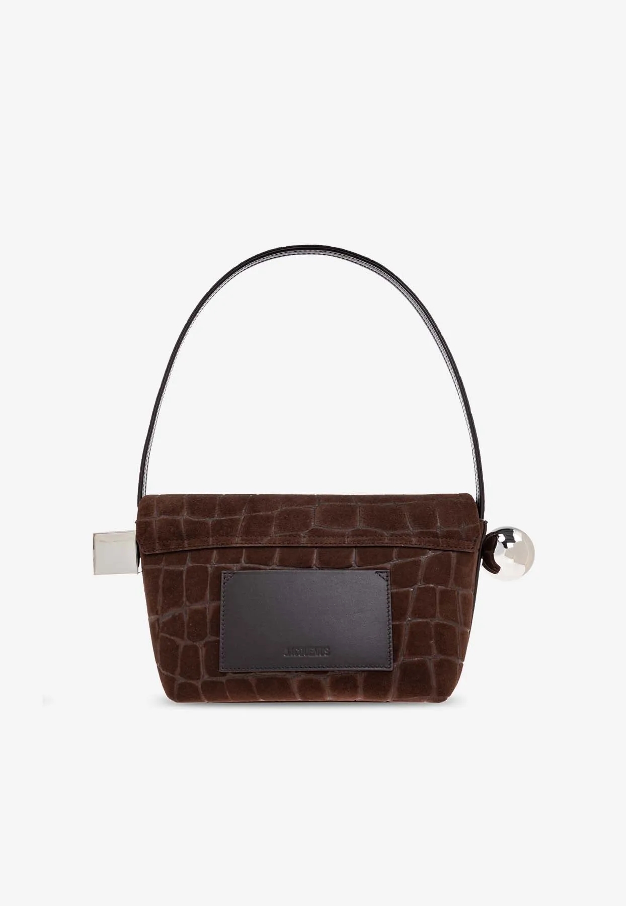 The Rond Carré Suede Shoulder Bag