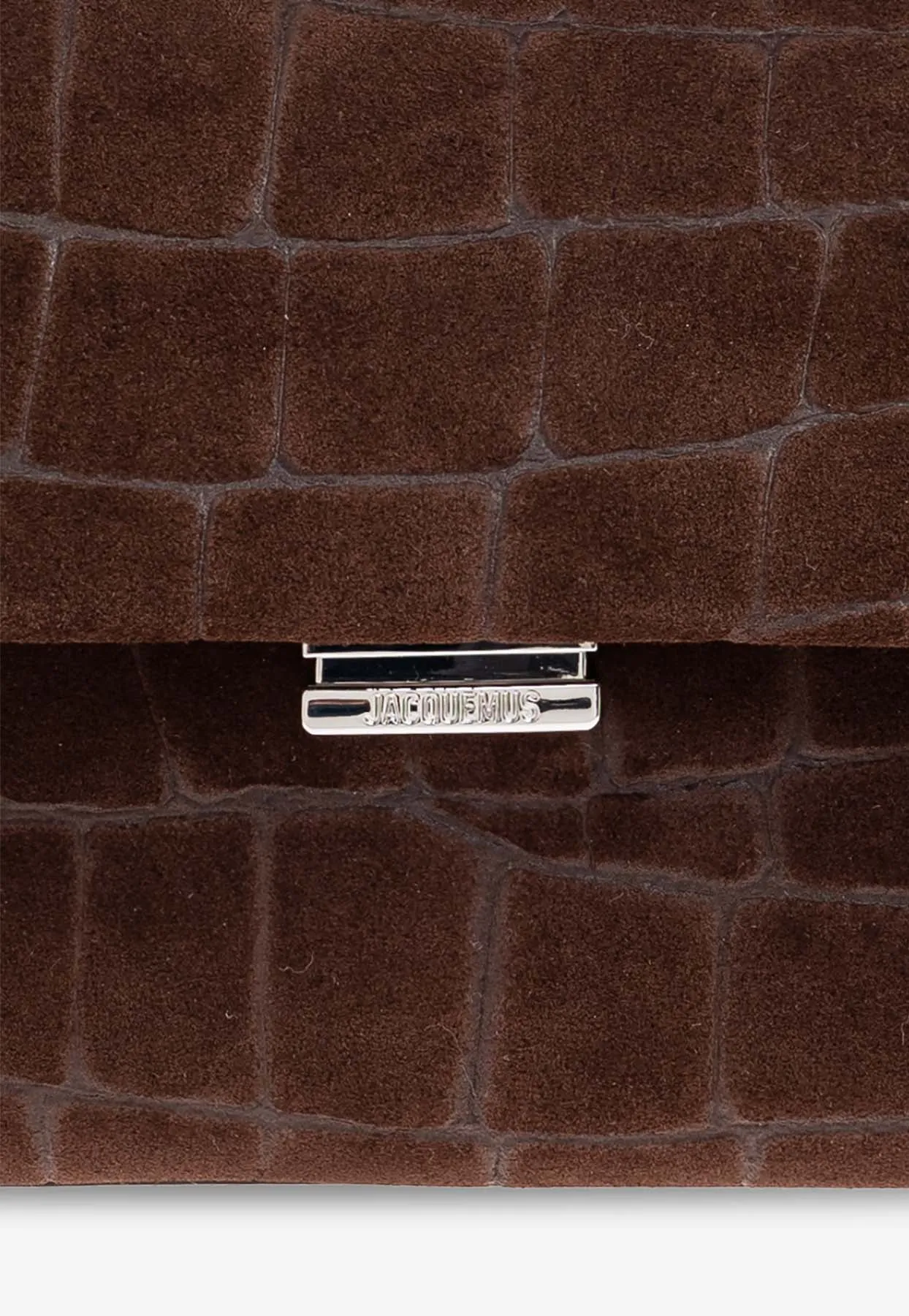The Rond Carré Suede Shoulder Bag