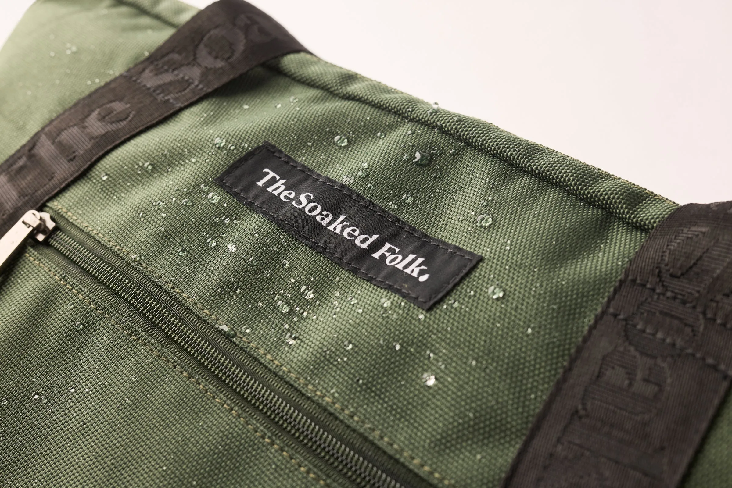 The Soaked Tote - Forest Green