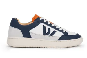 THE WANDERER SNEAKERS - White Blue Orange
