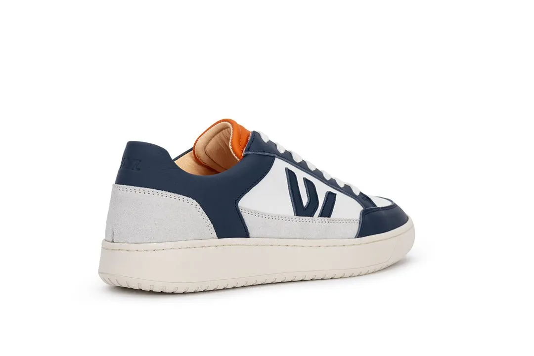 THE WANDERER SNEAKERS - White Blue Orange